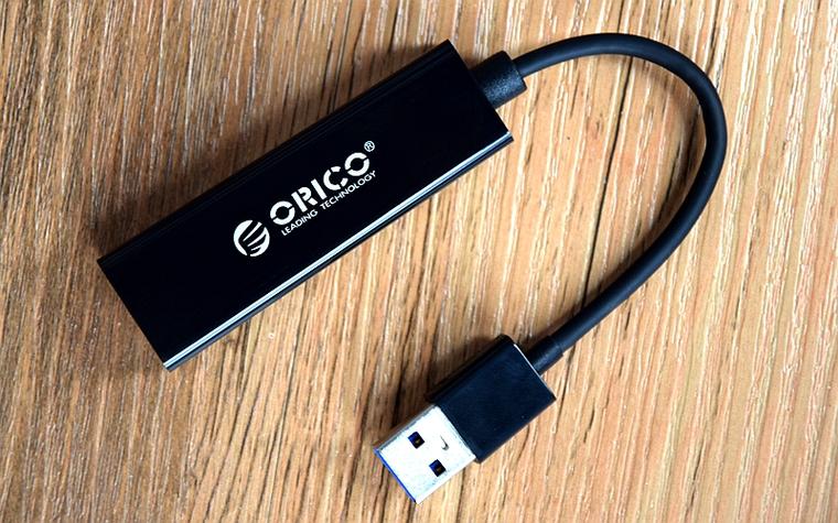 无线网络太卡,orico usb3.0千兆网卡带你飞